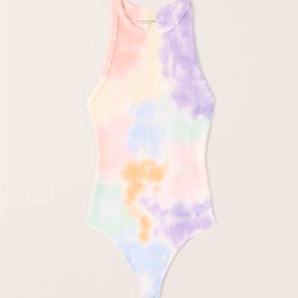 Abercrombie & Fitch tie dye bodysuit. Racerback, size small